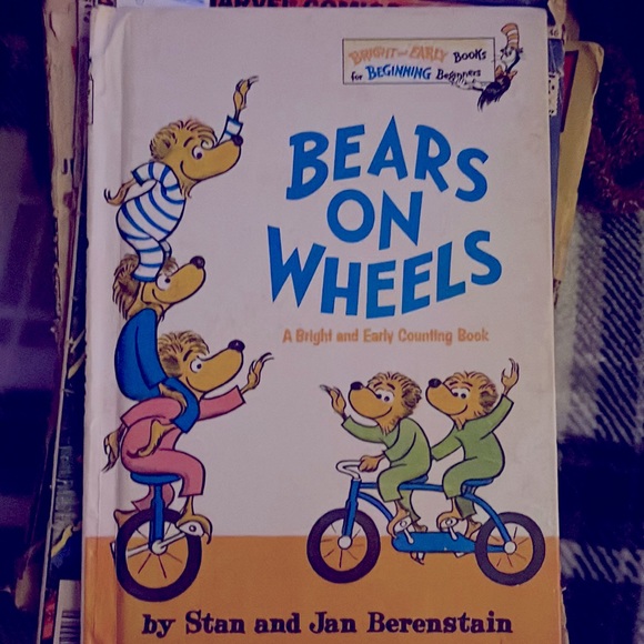 Bears on Wheels by Stan and Jan Berenstain - Picture 1 of 3